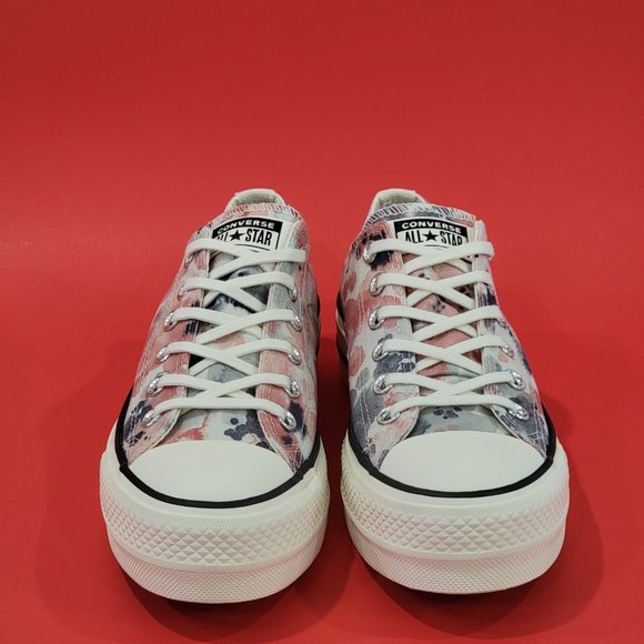 Converse CTAS Paint Lift Ox Women's Platform Sneakers 570970C NWT - Picture 6 of 6